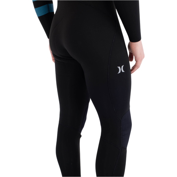 2026 Hurley Mens Advant 4/3mm Chest Zip Wetsuit MFS0013423 - Black1